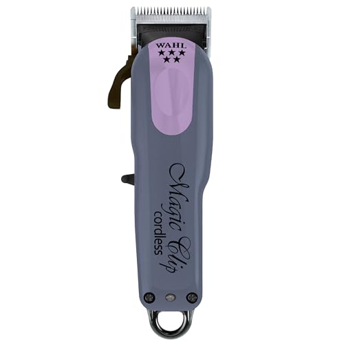 Wahl Professional 5 Star Series Cord/Cordless Magic Clip - Full Size Hair Clipper with Precision Blades, Lithium Ion Battery, and 100+ Minute Run Time for Professional Barbers & Stylists