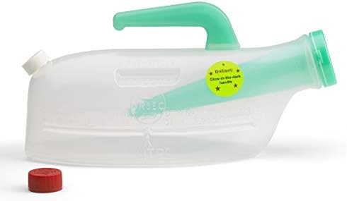 URSEC Spill Proof and Anti-Reflux Male Urinal - For Elderly, Disabled, and Other Therapeutic Uses.