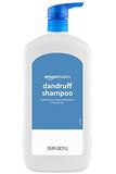 Amazon Basics Dandruff Shampoo, Everyday Use, Normal to Oily Hair, 33.8 Fluid Ounces, 4-Pack (Previously Solimo)