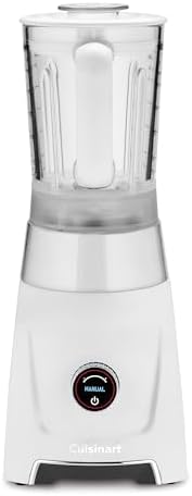 Cuisinart Hurricane® 48 oz Glass Jar Digital Blender, Manual 5 Speeds, 6 Presets - Smoothie, Pulse, Milkshake, Cocktail, Ice Crush, and Clean, BL-200