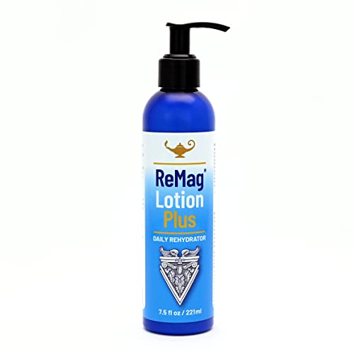 RnA ReSet - ReMag Lotion, Magnesium Lotion and Daily ReHydrator, Silky Smooth Topical Magnesium Lotion, Dr. Carolyn Dean