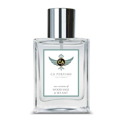 CA Perfume Impression of Jo Wood Sage & Sea Salt For Women & Men Replica Version Fragrance Dupes Concentrated Long Lasting Eau de Parfum Spray Refillable Atomizer Bottle 1.7 Fl Oz/50ml-X1