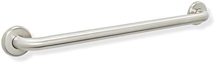 48' Smooth Grip 304 Stainless Steel Grab Bars for Seniors, ADA Shower Bars Safety Holds Upto 400lbs, Grab Bars for Bathtubs and Showers