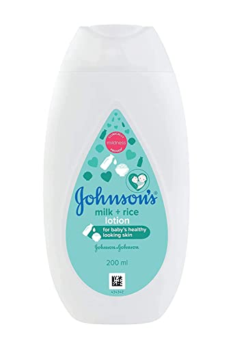 Johnson's Baby Milk + Rice Lotion (200Ml) White