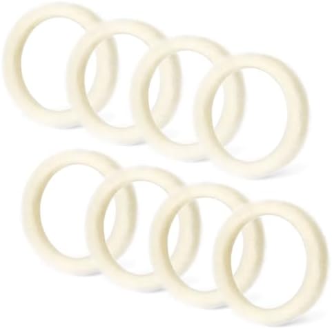 BES870XL Felt Washer Lower Burr for Breville Espresso Machine Grinders, SP0001575 Replacement Accessories for Breville Barista Express 870/876/878/880/980, Coffee Machine Cleaning Gasket, 8 Pack