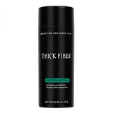 THICK FIBER Hair Fibers for Thinning Hair & Bald Spots (MEDIUM BROWN) - 25g Bottle - Conceals Hair Loss in Seconds - Hair Powder For Women & Men
