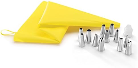 Cuisinart 13 Pieces, CTG-00-13PS Cake Decorating Set, Yellow
