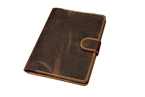 Personalized leather magnetic ipad 12.9 case, brown leather ipad air 4th generation case covers, rustic leather iPad Pro case Y02-IXPMNC (2020 iPad Pro 12.9)