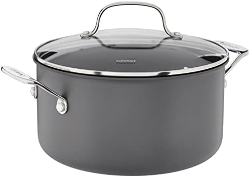 Cuisinart 644-24 Chef's Classic 6-Quart Nonstick-Hard-Anodized, Stockpot w/Cover