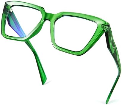 Women's Blue Light Blocking Glasses with TR90 Cat Eye Frame Anti Computer Glare & UV RF6219