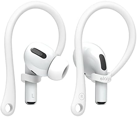 elago Ear Hooks Designed for AirPods Pro, 4 & 3 & 2 & 1, Earbuds Accessories, Anti-Slip, Ergonomic Design, Comfortable Fit [US Patent Registered]