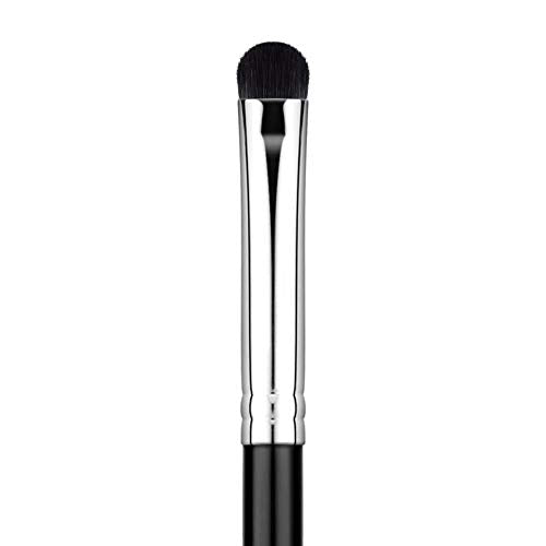 Curved Smudge Eyeshadow Brush, EIGSHOW Small Round Top Blending Eye Shadow with Synthetic Bristles for Smokey Cat Eye Makeup (E832)