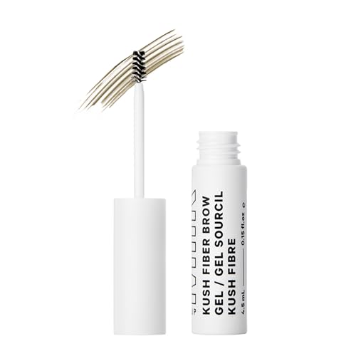 Milk Makeup KUSH Fiber Brow Gel, MJ (Cool Blonde) - Thickening Brow Gel - Soft, Flexible Hold - Vegan, Cruelty Free