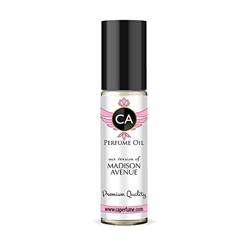 CA Perfume Impression of Bold Numbers Madison Avenue for Women Replica Fragrance Body Oil Dupes Alcohol-Free Roll-On 0.3 Fl Oz/10ml