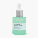 goPure 10% Niacinamide Serum Booster - Redness Reducing Skin Care, Reduces the Look of Skin Discoloration and Large Pores in Soothing Formula with Natural Extracts to Even Skin Tone - 1 fl oz