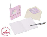 Papyrus Blank Cards with Envelopes, Playful Critters (20-Count)