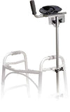 Drive Medical 10105-1 Platform Walker/Crutch Attachment, Silver