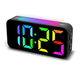 Topski Loud Alarm Clocks for Bedrooms Heavy Sleepers, Digital Clock with Night Light, Large Display, Dual Alarm, Snooze, Dimmable Bedside Alarm Clock for Kids Teens Boys Girls