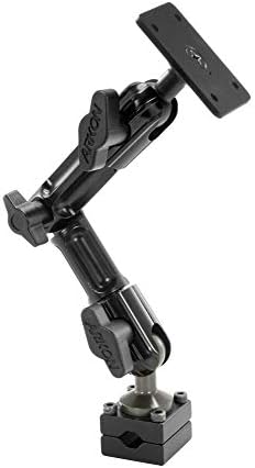 ARKON Mounts Heavy Duty Aluminum Car Headrest Mount with 4-Hole AMPS Head