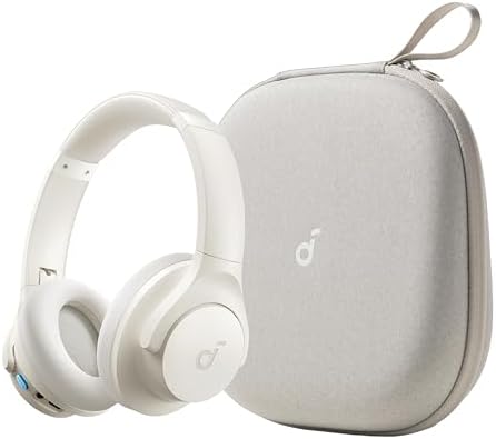 Soundcore Q11i Wireless Over-Ear Bluetooth Headphones by Anker, with Headphones Case, Deep Bass, 60H Playtime, Hi-Res Audio, Detachable Ear Cushions, Multipoint Connection