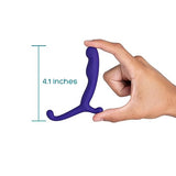 plusOne Prostate Massager Toy - 4” Waterproof, Male Anal Stimulator, with External Arm for Easy-Use