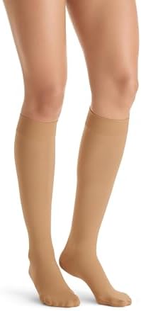 BSN Medical 119620 Jobst Ultra Sheer Compression Stocking, Knee High, 20-30 mmHG, Closed Toe, Petite, Small, Suntan