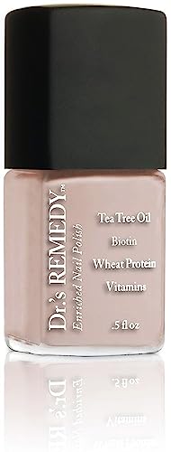 Dr’s Remedy Nail Polish, All Natural Enriched Nail Strengthener Non Toxic and Organic - PALE Peach