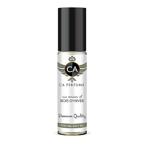 CA Perfume Impression of Bois D'hiver For Women & Men Replica Fragrance Body Oil Dupes Alcohol-Free Essential Aromatherapy Sample Travel Size Concentrated Long Lasting Attar Roll-On 0.3 Fl Oz/10ml