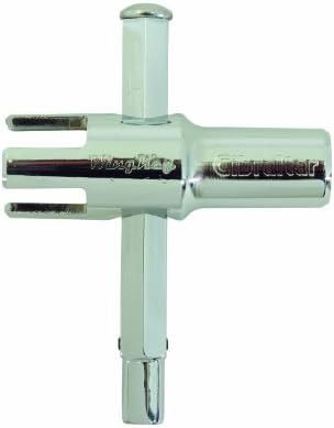 Gibraltar SC-GWK Wing Key Multi Purpose Drum Tool, Silver