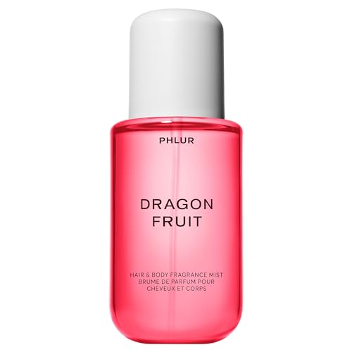 PHLUR Dragon Fruit Body Mist - Hair & Body Mist for Women & Men Fragrance - Dragon Fruit, Peony, Sandalwood & Vanilla Body Spray (8 Fl Oz)