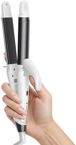 Europe Travel Curling Iron Mini: Dual Voltage Curling Iron for Traveling - Mini Travel Curling Iron 1 Inch Black 450℉