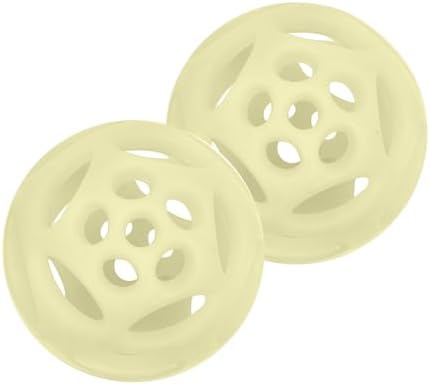 Chew King Glowing Fetch Ball, Dog Ball Toys, Large 2-Pack Lattice