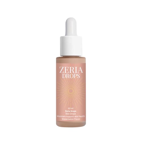 Zeria Sunless Tanning Drops, Drops to Naturally Boost Melanin, Enhancing Your Natural Skin Tone for a Genuine, Without the Sun Damage（1 Pack） ﻿
