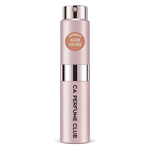 CA Perfume Impression of Aloor For Women Replica Version Fragrance Dupes Concentrated Long Lasting Eau de Parfum Spray Refillable Atomizer Bottle 0.27 Fl Oz/8ml-X1