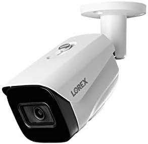 Lorex LNB9252B 4K (8MP) Nocturnal 3 Smart IP Black Security Bullet Camera with Listen-in Audio and Real-Time 30FPS Recording, Color Night Vision, Camera Only (M. Refurbished)