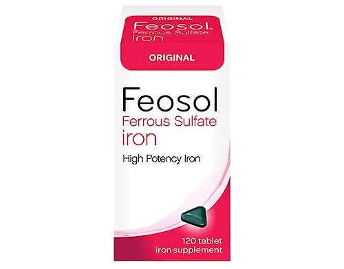 Feosol Original Ferrous Sulfate Iron Supplement , 120 CT (Pack of 3)