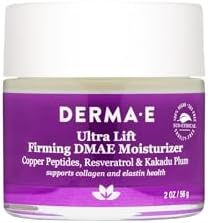 Derma E Firming DMAE Moisturizer - Copper Peptides, Resveratrol & Kakadu Plum - Supports Collagen and Elastin Health– Vegan Facial Skin Care, 2oz