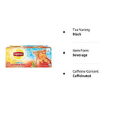 LIPTON Southern Sweet Tea Iced Tea Drink Mix 22 Family Size Tea Bags (Pack of 3)