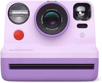 Polaroid Now 2nd Generation I-Type Instant Film Camera - Purple (9149)