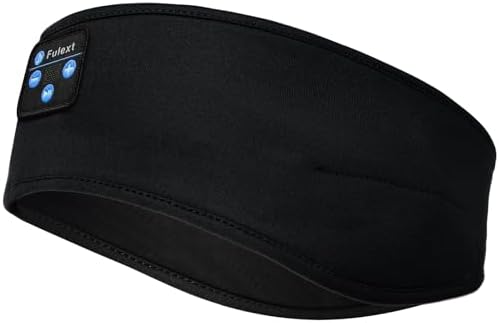 Wireless Headphones Headband for Sleeping, Bluetooth Sleep Headphones for Side Sleepers, Soft and Lightweight Eye Mask for Sleep, Ideal for Housework,Travel,Yoga,Workout,Running,Sports,Gift