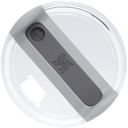 Stanley Quencher Tumbler Lid | Twist on Flowstate 3-Position Lid Replacement for Tumbler with Handle | Accessory fits Stainless Steel Drinking Cup | BPA-Free | Clear