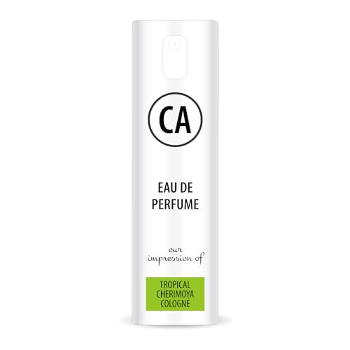 CA Perfume Impression of Jo M Tropical Cherimoya Cologne For Women & Men Eau de Parfum Spray Atomizer Bottle 0.33 Fl Oz-X1