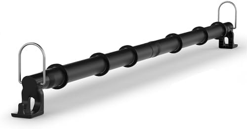 Heavy Duty Car Clothes Hanger Bar 30-64 Inches - Wrinkle Free Telescopic Clothes Rack for Vehicles, SUV, Truck