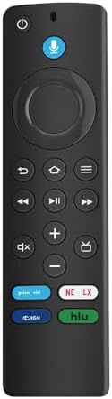L5B83G (3rd GEN) Replacement Voice Remote - Compatible with Amazon Fire Smart TVs (Stick, Cube, 4K) & TVs