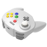 Retro-Bit Tribute 64 2.4 GHz Wireless Controller V2 for Nintendo 64 (N64), Switch Online, PC, MacOS, RetroPie, Raspberry Pi and Other USB Devices (Classic Gray)