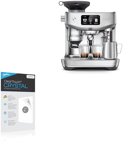 BoxWave Screen Protector Compatible with Breville Oracle Jet - ClearTouch Crystal (2-Pack), HD Film Skin - Shields from Scratches