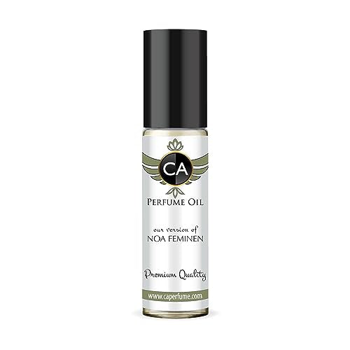 CA Perfume Impression of Noa Feminen For Women Replica Fragrance Body Oil Dupes Alcohol-Free Essential Aromatherapy Sample Travel Size Concentrated Long Lasting Attar Roll-On 0.3 Fl Oz/10ml