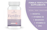 Natifi Conception Fertility Prenatal Vitamins Regulate Cycles, Balance Hormones, Aid Ovulation. Conception Multivitamin for Women. Healthier Pregnancy -60 Capsules- Folic Acid, Myo Inositol, Vitex..