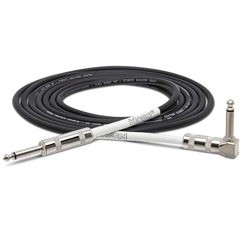 Hosa GTR-205R Straight to Right Angle Guitar Cable - 5 foot