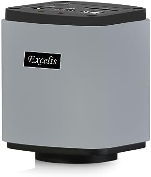 Excelis Microscope Camera, HD Lite - 1080p HD Resolution - 5 Megapixel Image & 15 FPS Video Capture - HDMI/USB 2.0 Outputs - Color Microscopy Camera